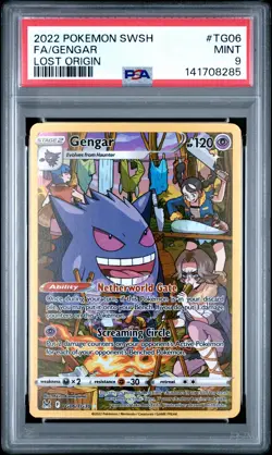 Gengar #TG06 2022 Pokemon Sword & Shield Lost Origin PSA 9 250001 - Image 1