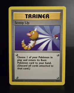 Pokemon TCG - SCOOP UP - 78/102 - RARE - UNLIMITED - BASE SET (1999) - WOTC - LP - Image 1