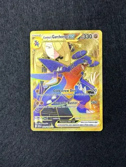 2025 Pokemon SV Destined Rivals Cynthia's Garchomp ex #241/182 Hyper Rare - Image 1
