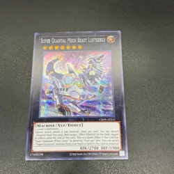 YuGiOh Super Quantal Mech Beast Lusterrex CR08-AES31 Secret Asian English A - Image 1