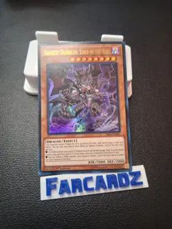 Yugioh!-Darkest Diabolos, Lord of the Lair SR06-EN001-1st Ed-Ultra Rare-(VLP/NM) - Image 1