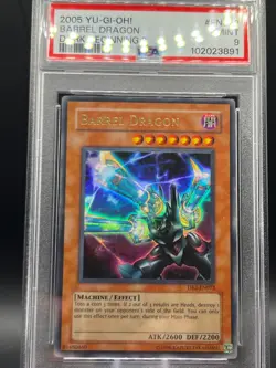 Yugioh PSA 9 Barrel Dragon 🐉 DB2-EN072 Yu-Gi-Oh! Dark Beginnings 2 - Image 2