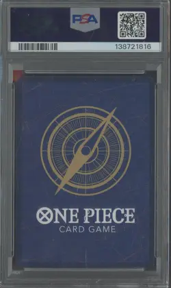 Auction #4 PSA 10 Luffy Saikyo Jump May Issue One Piece Gakuen P-075 Promo - Image 2