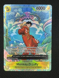 One Piece Monkey D Luffy OP07-109 Treasure Rare Two Legends - Image 1