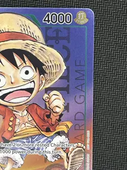 2023 ONE PIECE PROMOS #037 MONKEY D. LUFFY 1ST ANNIVERSARY TOURNAMENT-PTCP - Image 3