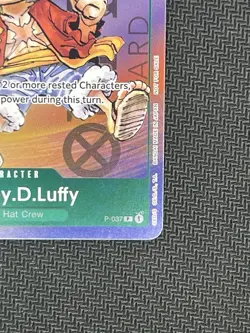 2023 ONE PIECE PROMOS #037 MONKEY D. LUFFY 1ST ANNIVERSARY TOURNAMENT-PTCP - Image 4