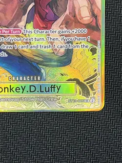 One Piece Monkey D.Luffy SR ST13-015 2nd Anniversary Set Japanese Edition - Image 4