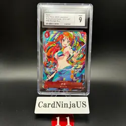 CGC MINT 9 Nami C ST01-007 PROMO THE BEST Storage Box Set One Piece Card 11 - Image 1