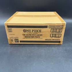 One Piece OP14-EB04 The Azure Sea's Seaven English 12 Booster Box Case Sealed - Image 1