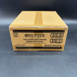 One Piece OP14-EB04 The Azure Sea's Seaven English 12 Booster Box Case Sealed - Image 3