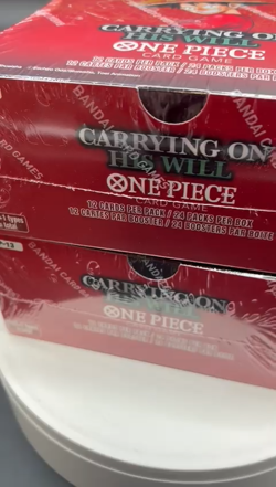 #2 Lot of (2) One Piece English OP13 Carrying On His Will Booster Boxes Sealed - Image 2