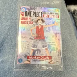 Bandai Namco One Piece Card Game Pack US Voyage Monkey.D.Luffy - Image 1
