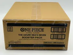 One Piece OP14-EB04 The Azure Sea's Seven English 12 Booster Box Case Sealed #3 - Image 5