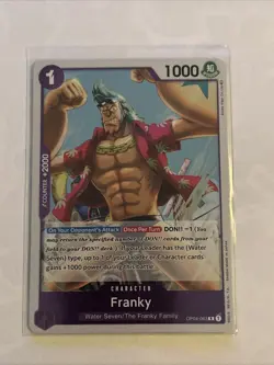 2x Franky - OP04-063 - R - Foil New OP-04 Kingdoms of Intrigue One Piece - Image 1
