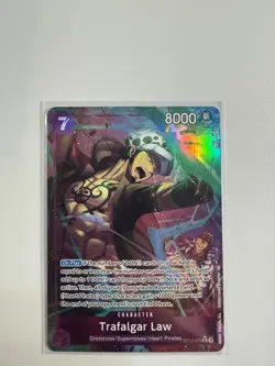 Bandai Trafalgar Law OP12-073 Legacy of the Master Alternate Art Foil Super Rare - Image 1