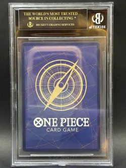 BGS 10 BLACK LABEL LOW POP Portgas.D.Ace Wanted Poster One Piece #119 OP13 - Image 2