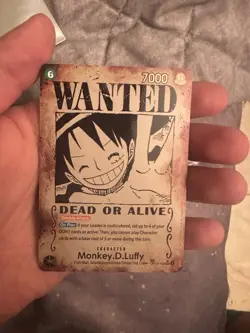 Bandai One Piece TCG Monkey.D.Luffy SP OP13-118 Carrying on His Will - Image 1