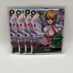 Stussy 500 Years Into the Future OP07-085 One Piece CCG TCG Playset ! (4 copies) - Image 1
