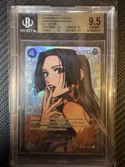 Boa Hancock SP Alt Art - OP04 - One Piece TCG - BGS 9.5 english - Image 1