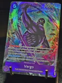 Vergo Alt Art OP14-061 One Piece TCG Azure Sea's Seven English Alternate Art - Image 1