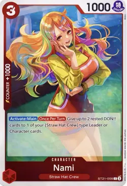 Nami ST21 | One Piece TCG: EX Gear 5 English — Foil Holo NM - Image 1