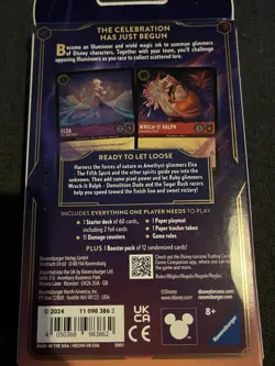 BN DISNEY LORCANA TCG SHIMMERING SKIES ELSA + WRECK-IT RALPH STARTER DECK - Image 2