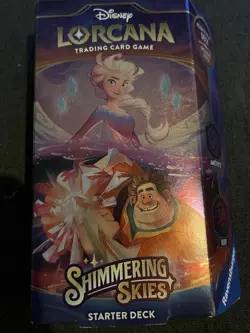 BN DISNEY LORCANA TCG SHIMMERING SKIES ELSA + WRECK-IT RALPH STARTER DECK - Image 4