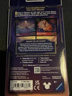 BN DISNEY LORCANA TCG SHIMMERING SKIES ELSA + WRECK-IT RALPH STARTER DECK - Image 5