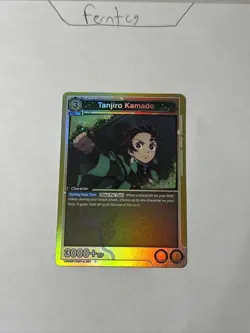 Union Arena Tanjiro Kamado Rare NM Demon Slayer Ship Same Day - Image 1