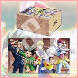 UNION ARENA TCG: Hunter x Hunter Playmat & Half Storage Box BANDAI OFFICIAL - Image 1
