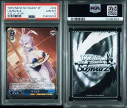 PSA 10 Weiss Schwarz Japanese Azur Lane Vol.2 124 Louisville SR - Image 3