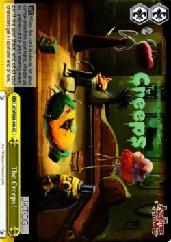 The Creeps! - AT/WX02-038 - CC Near Mint Weiss Schwarz Adventure Time - Image 1