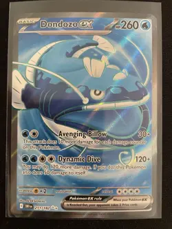 Pokemon Dondozo ex 211/182 SV10: Destined Rivals Ultra Rare Holo Card - Image 1