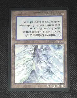Magic The Gathering Glacial Chasm Ice Age Uncommon Card NM MTG - Image 2