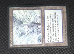 Magic The Gathering Glacial Chasm Ice Age Uncommon Card NM MTG - Image 3