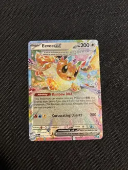 Pokemon TCG Eevee EX Double Rare Holo Prismatic Evolutions Card 075/131 - Image 1