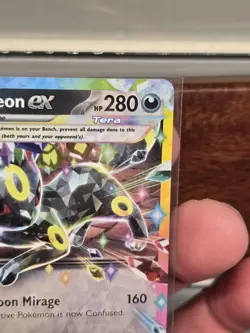 Pokemon Umbreon EX TCG Prismatic Evolutions Double Rare Holo Card 060/131 - Image 3