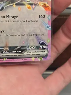 Pokemon Umbreon EX TCG Prismatic Evolutions Double Rare Holo Card 060/131 - Image 5