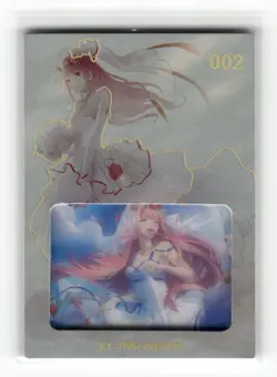 Darling in the Franxx 02 FRAMED TRANSPARENT FILM GODDESS STORY Collectible Card - Image 1