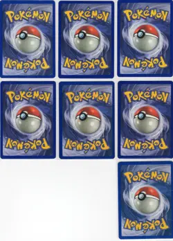 Vintage Pokemon TCG Lot 7 WOTC era cards: Common/uncommon Fossil/Jungle - Image 2