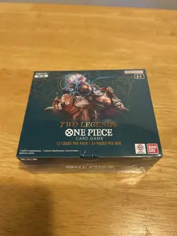One Piece Card Game TCG OP-08 Two Legends Booster Box English Sealed - Image 1