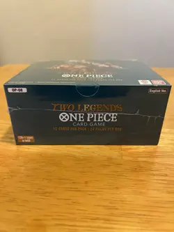One Piece Card Game TCG OP-08 Two Legends Booster Box English Sealed - Image 2