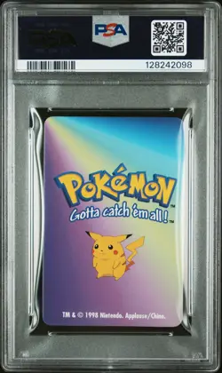 1998 KFC POKEMON CARD GAME #149 DRAGONITE PSA 7 - Image 2