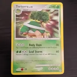 Pokemon Torterra Diamond & Pearl Holo Rare Card 17/130 HP140 2007 TCG - Image 1
