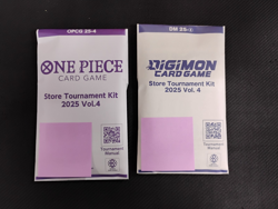 One Piece, and Digimon Card Game Store Tournament Kit 2025 Vol. 4 Sealed - Image 1
