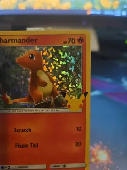 McDonald's Charmander 9/25 2021 TCG Holo Card Pokemon Holo NM - Image 3