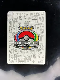 Pokemon Pikachu Zekrom GX Team Up TCG Card 33/181 2019 World Championships READ - Image 2