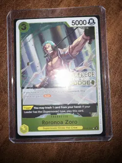 Zoro Judge Pack Vol.3 & Vol.6 One Piece Promotion Cards - Image 4