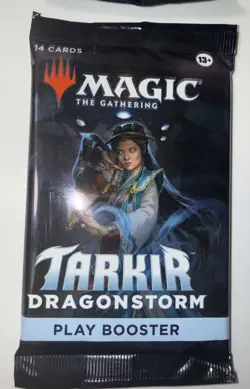 Magic the Gathering Tarkir Dragonstorm Play Booster 4 Packs of 14 cards NEW - Image 2