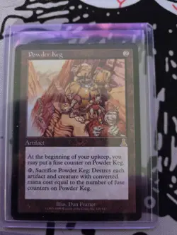 Powder Keg MTG Urza's Destiny 1999 Magic Card - Image 1